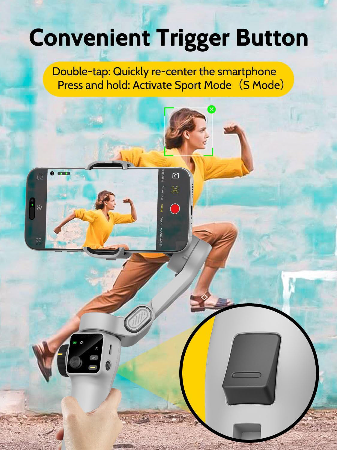 3-Axis Smartphone Gimbal Built for iPhone