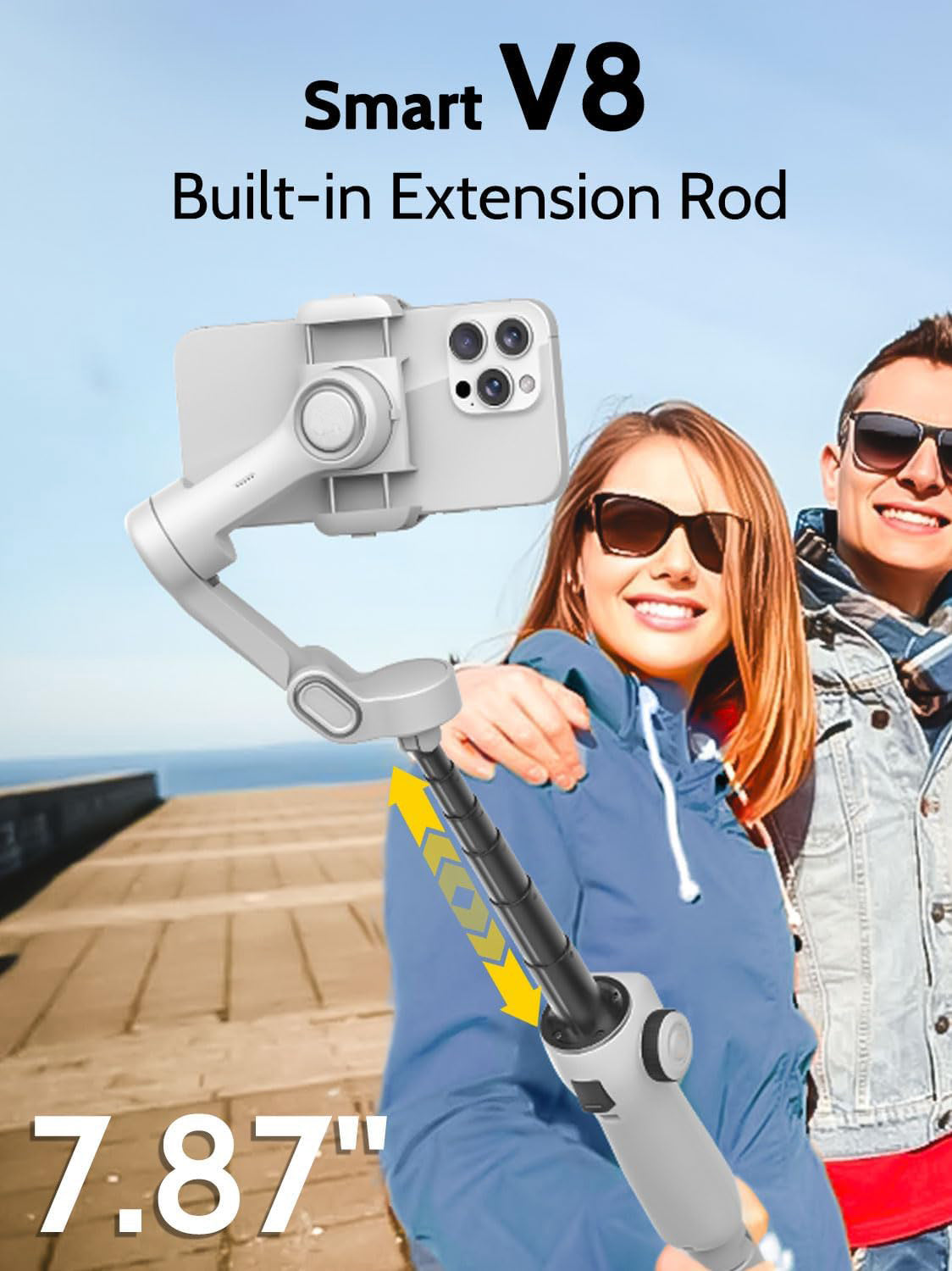 3-Axis Smartphone Gimbal Built for iPhone