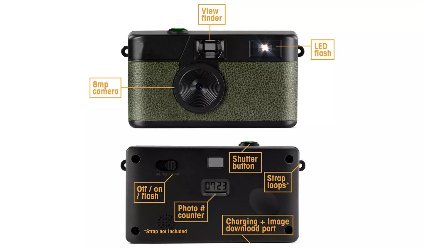 Screen Free Digital Camera