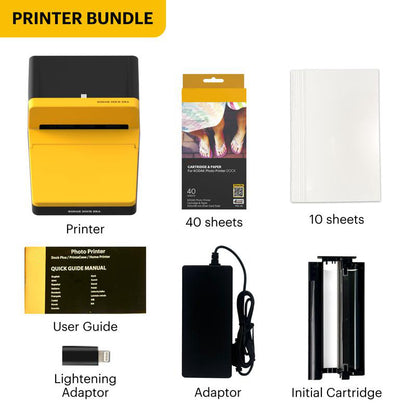 Dock Plus 4PASS Instant Photo Printer (4x6 inches)