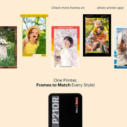 Mini 2 Retro 4PASS Portable Photo Printer P210R