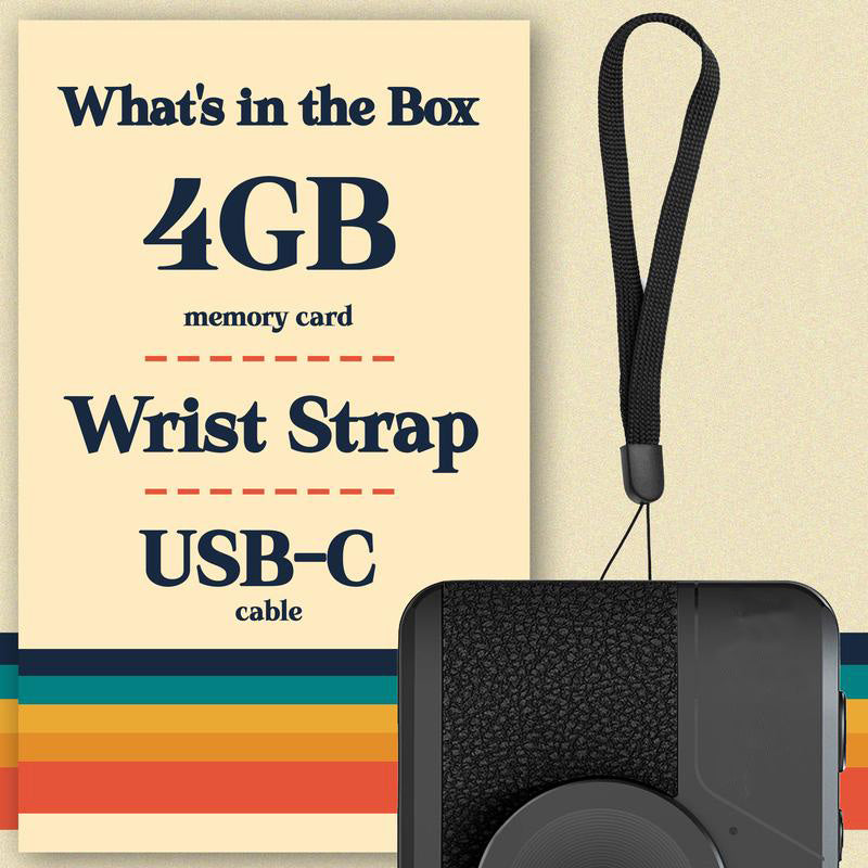 DigiFilm Screen-Free Digital Camera - 6 Built In Retro Filters