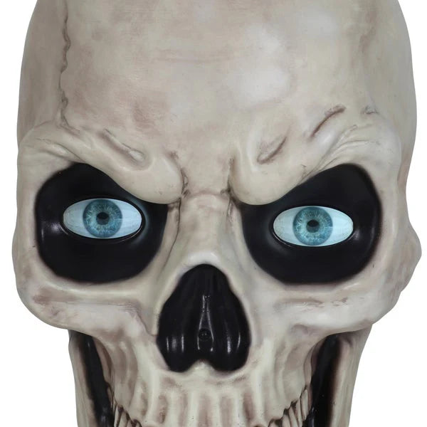 Massive Skeleton with Glowing Eyes & Spooky Sound
